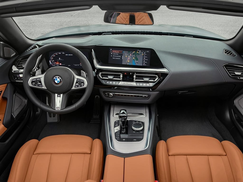 Interior del BMW Z4