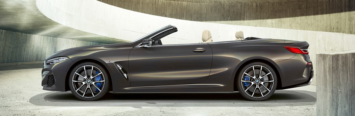 Diseño del BMW Serie 8 Cabrío